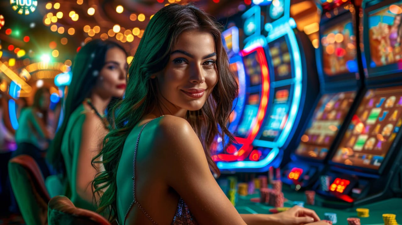 Player winning on scatter slot game on mobile device